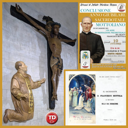 Terminato l’Anno Giubilare Sacerdotale Mottoliano 12 Ottobre 2024. Tropea cuore della spiritualità mottoliana